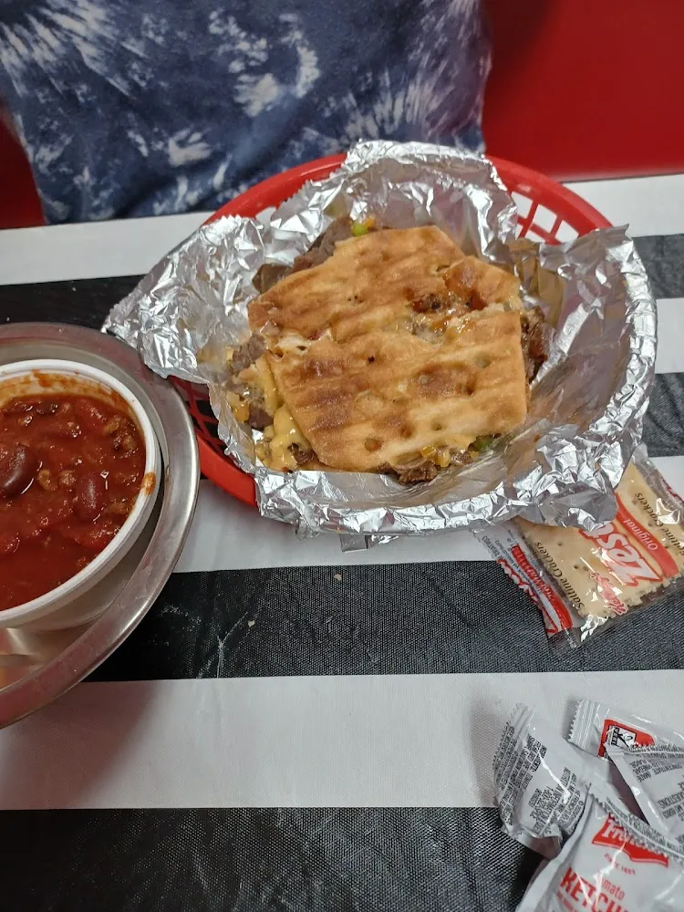 Steak and Cheese Panini